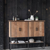 DTP Home Beam Cabinet with Natural Finish – Large
