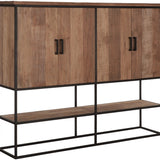 DTP Home Beam Cabinet with Natural Finish – Large