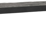 DTP Home Beam Coffee Table with Black Finish – 150cm