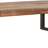 DTP Home Beam Coffee Table with Natural Finish – 150cm