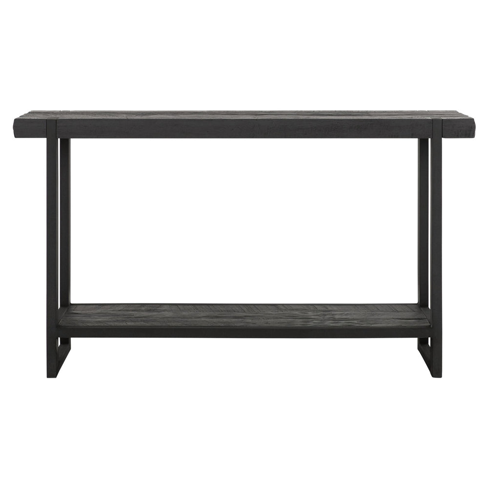 DTP Home Beam Console Table with Black Finish