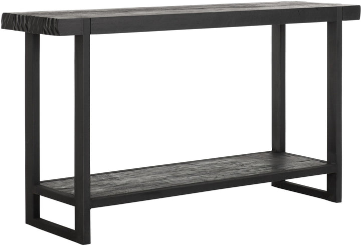 DTP Home Beam Console Table with Black Finish