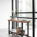 DTP Home Beam Console Table with Natural Finish