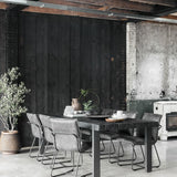 DTP Home Beam Dining Table with Black Finish – 275cm