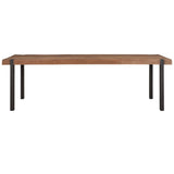 DTP Home Beam Dining Table with Natural Finish – 225cm