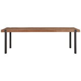 DTP Home Beam Dining Table with Natural Finish – 250cm