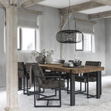 DTP Home Beam Dining Table with Natural Finish – 300cm