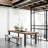 DTP Home Beam Dining Table with Natural Finish – 275cm