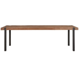 DTP Home Beam Dining Table with Natural Finish – 275cm
