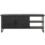 DTP Home Beam No.2 TV Unit with Black Finish – Small