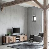 DTP Home Beam No.2 TV Unit with Natural Finish – Large