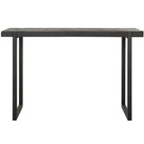 DTP Home Beam Writing Desk with Black Finish
