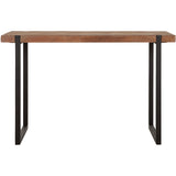 DTP Home Beam Writing Desk with Natural Finish