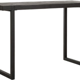 DTP Home Beam Writing Desk with Black Finish
