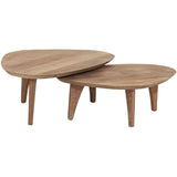 DTP Home Bliss Coffee Tables – Set of 2 – Teak