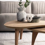 DTP Home Bliss Coffee Tables – Set of 2 – Teak
