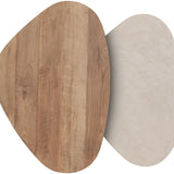 DTP Home Bliss Coffee Tables – Set of 2 – Teak & Mortex