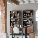 DTP Home Cosmo Bookcase – 2 Doors and 10 Shelves