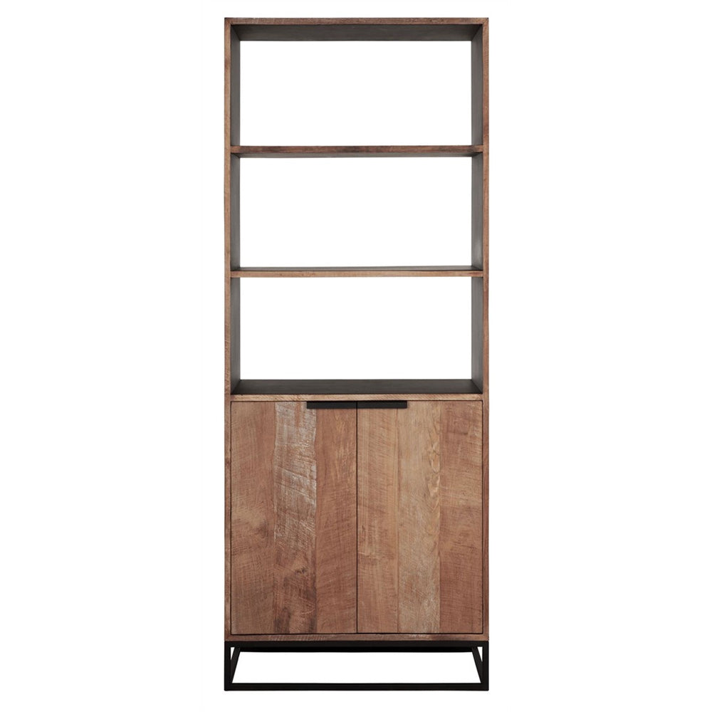 DTP Home Cosmo Bookcase – 2 Doors and 3 Shelves