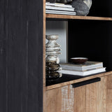 DTP Home Cosmo Bookcase – 2 Doors and 3 Shelves