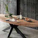 DTP Home Darwin Oval Dining Table – 220cm