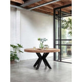 DTP Home Darwin Round Dining Table – 130cm