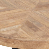 DTP Home Einstein Round Dining Table – 130cm