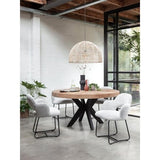 DTP Home Einstein Round Dining Table – 150cm