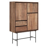DTP Home Metropole Low Cabinet – 3 Doors and 2 Drawers