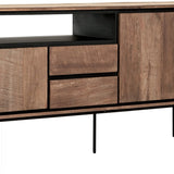 DTP Home Metropole Low Sideboard – 3 Doors and 2 Drawers
