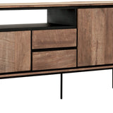 DTP Home Metropole Low Sideboard – 3 Doors and 2 Drawers