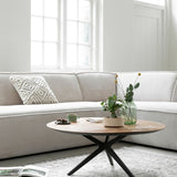 DTP Home Metropole Round Coffee Table – 90cm