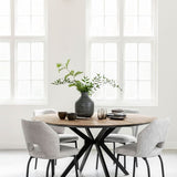 DTP Home Metropole Round Dining Table – 160cm