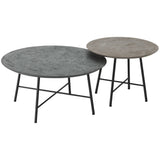 DTP Home Scala Delta Earth Coffee Table - Set of 2