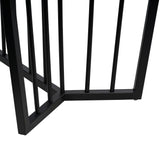 Libra Interiors Abington Coffee Table with Black Frame and Tinted Glass