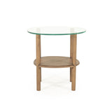 Darcy Side Table – Light Brown