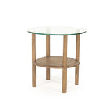 Darcy Side Table – Light Brown