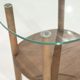 Darcy Side Table – Light Brown