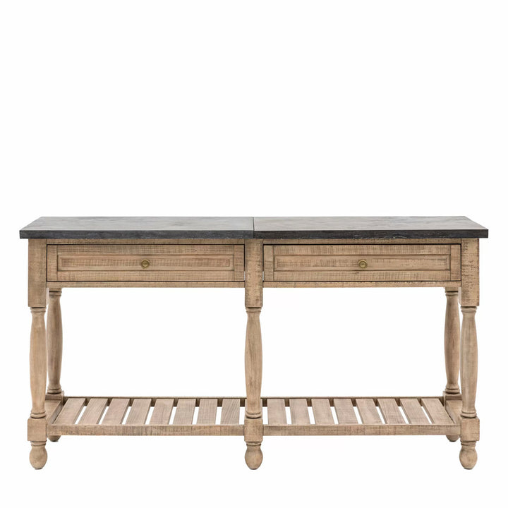 Daria Farmhouse-style Console Table