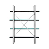 Dario Shelving Unit – Black Wood