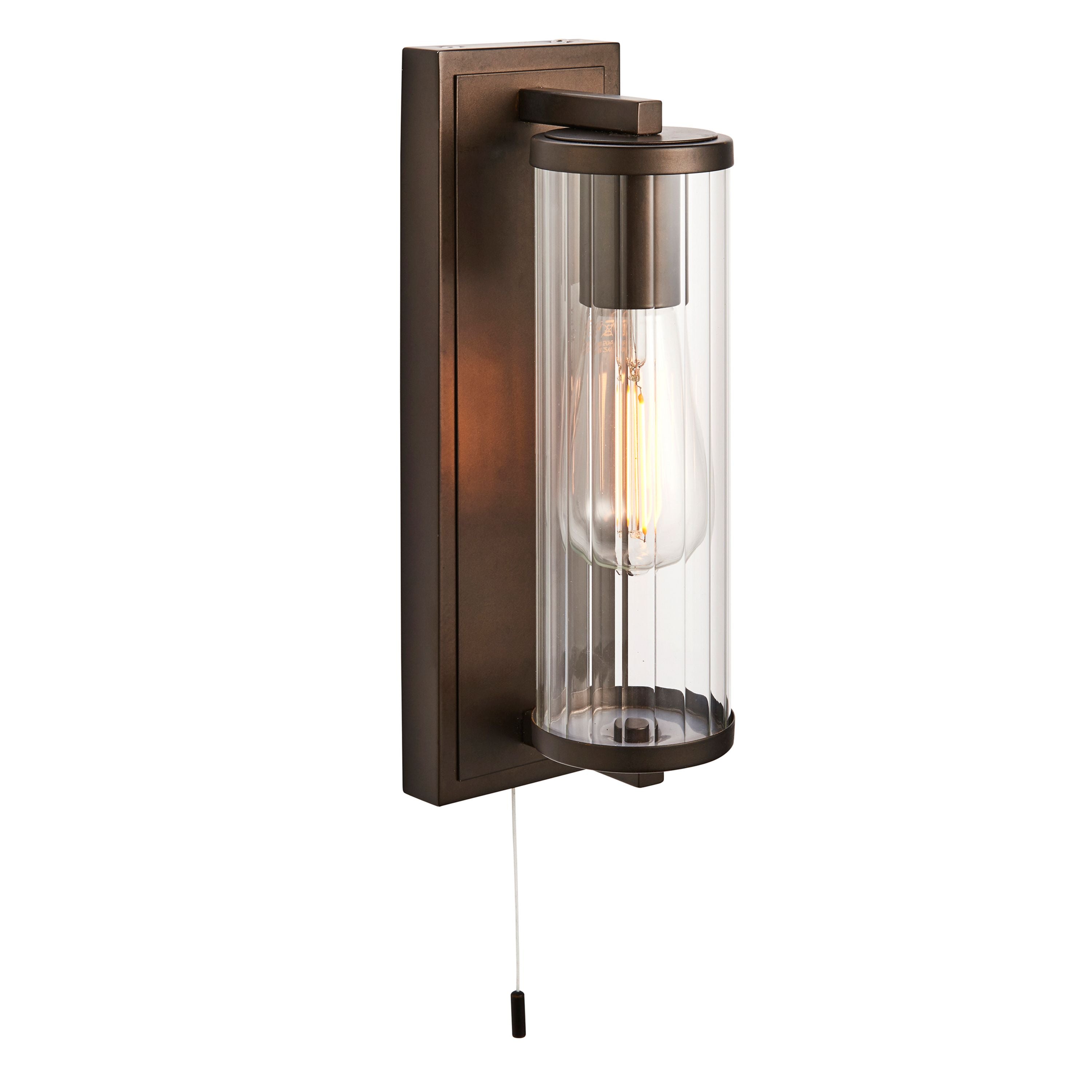 Darnell Bathroom Wall Light – Bronze