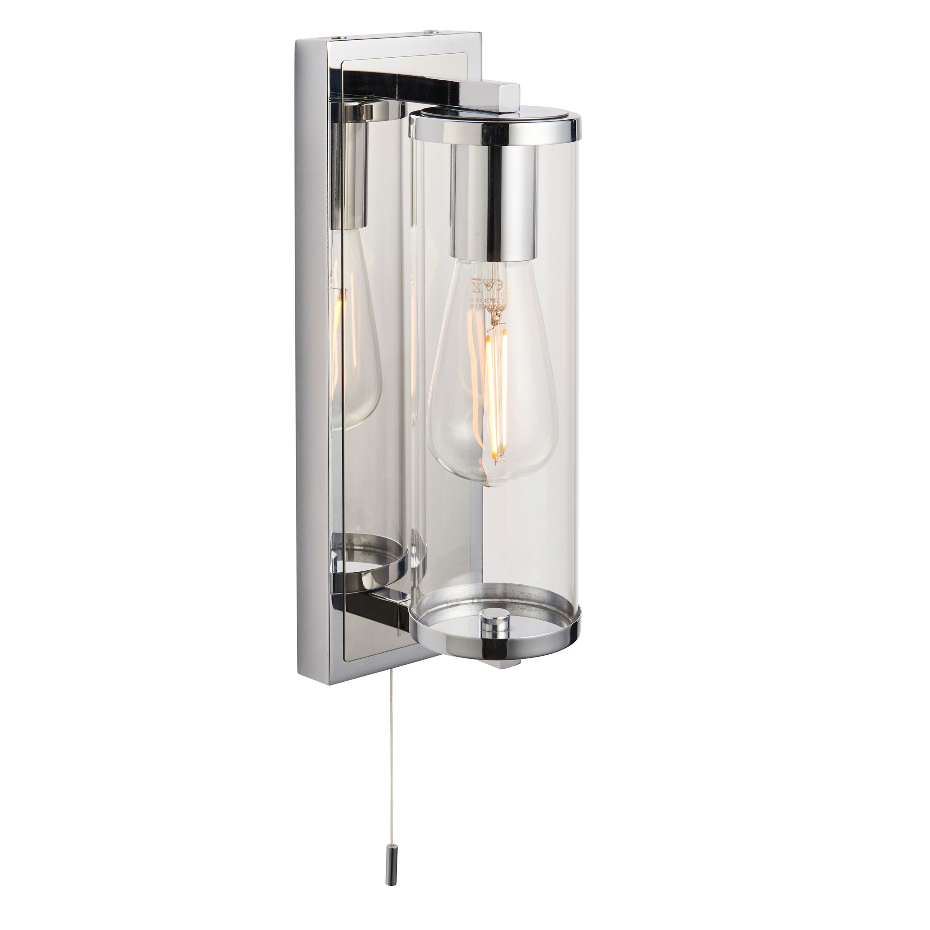 Darnell Bathroom Wall Light – Chrome