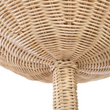 Deja Floor Lamp in Natural Rattan