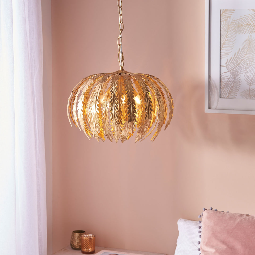 Desirae Pendant Light – Gold