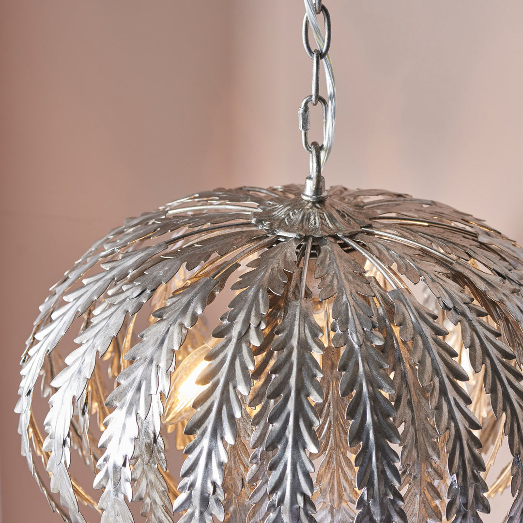 Desirae Pendant Light – Silver