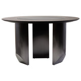Dorian Dining Table with Ceramic Lazy Susan