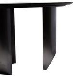 Dorian Dining Table with Ceramic Lazy Susan