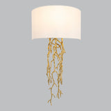 Livingsley Drake Wall Light – Antique Brass