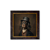 Duke Gordy of Tails – Gentleman Gordon Setter – Oxford Square Frame