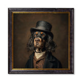 Duke Gordy of Tails – Gentleman Gordon Setter – Oxford Square Frame